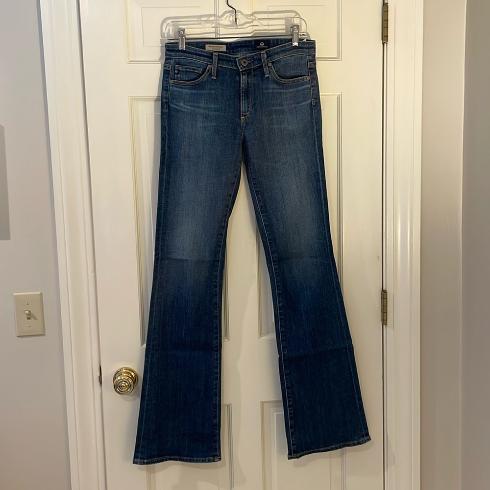 AG mid rise Stevie boot cut jeans- 27